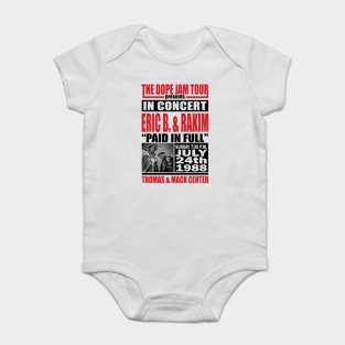 Hip Hop Baby Bodysuit - The Dope Jam Tour (1988) by Scum_and_Villainy